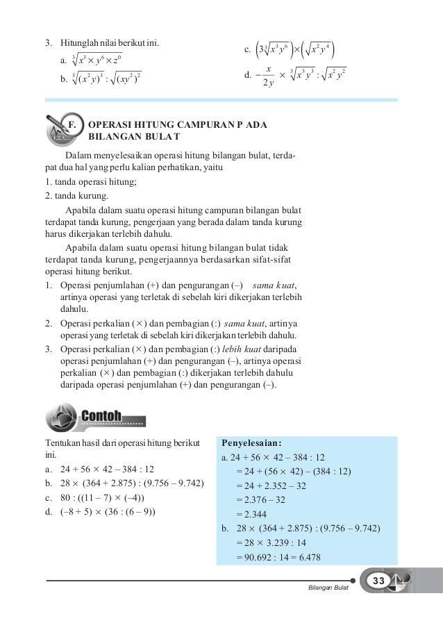 Matematika Konsep Dan Aplikasinya Smp Kelas 7