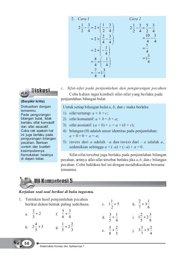 Matematika Konsep Dan Aplikasinya SMP Kelas 7