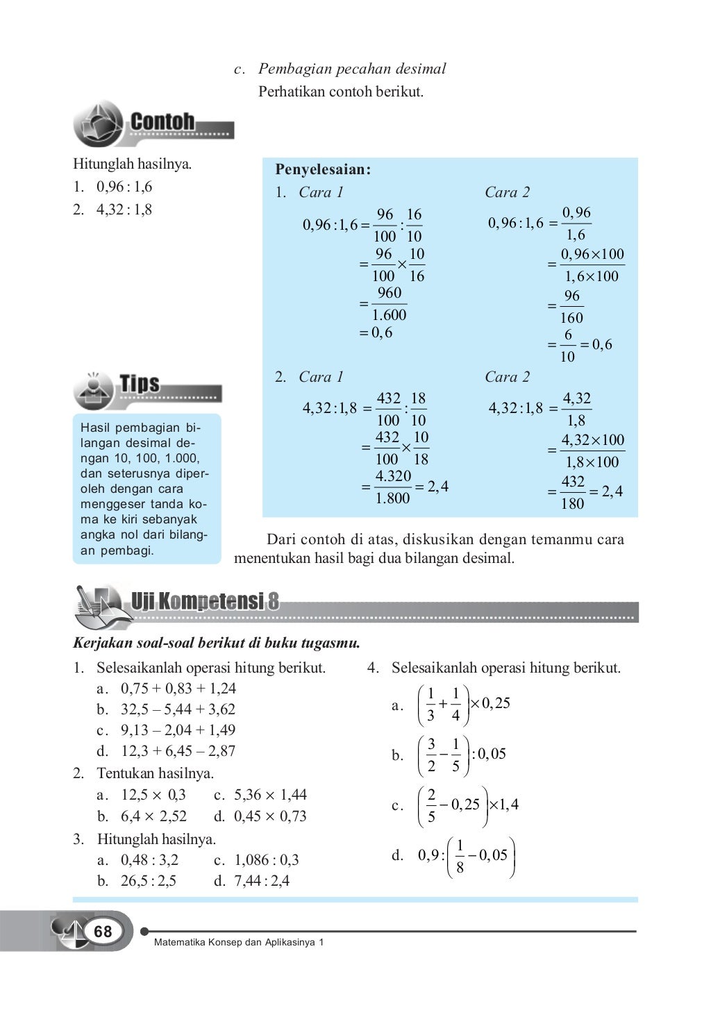 Matematika Konsep Dan Aplikasinya SMP Kelas 7