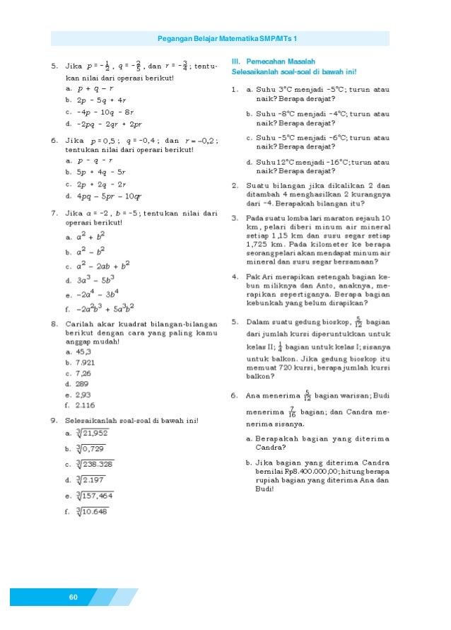 Contoh Latihan Soal Soal Matematika Halaman 238 Kelas 9