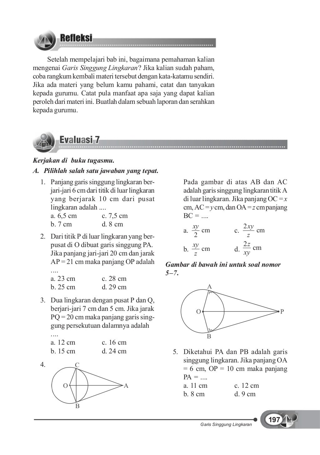 Buku Matematika kelas 8
