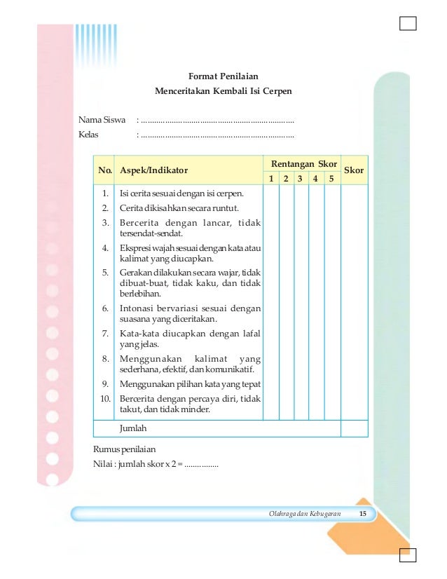 Buku Bahasa Indonesia kelas 9