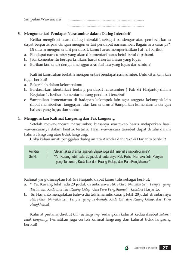 25 Contoh Soal Bahasa Indonesia Mengomentari Pendapat Yang Terdapat Pada Teks Kumpulan Contoh Soal