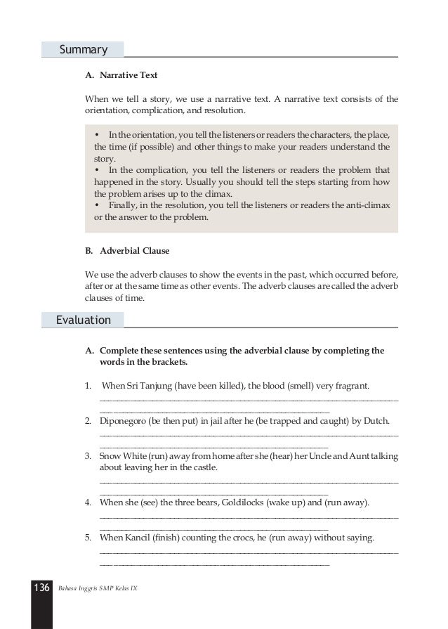 Buku Bahasa Inggris kelas 9