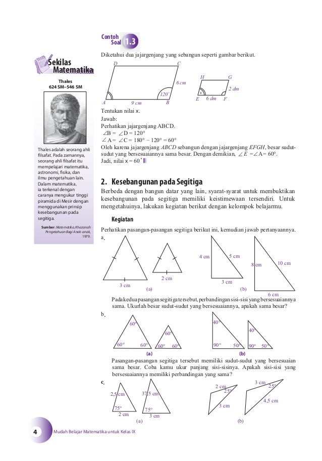 Matematika SMP Kelas 9