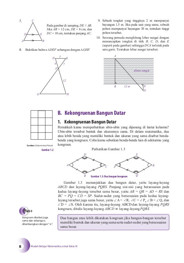 Buku Matematika kelas 9