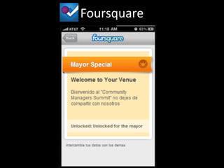 Foursquare	
  
 