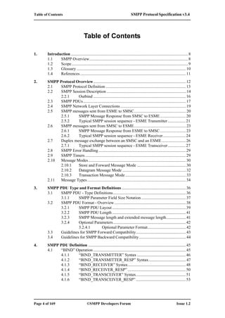 SMPP 3.4 Protocol Specification (eng) | PDF
