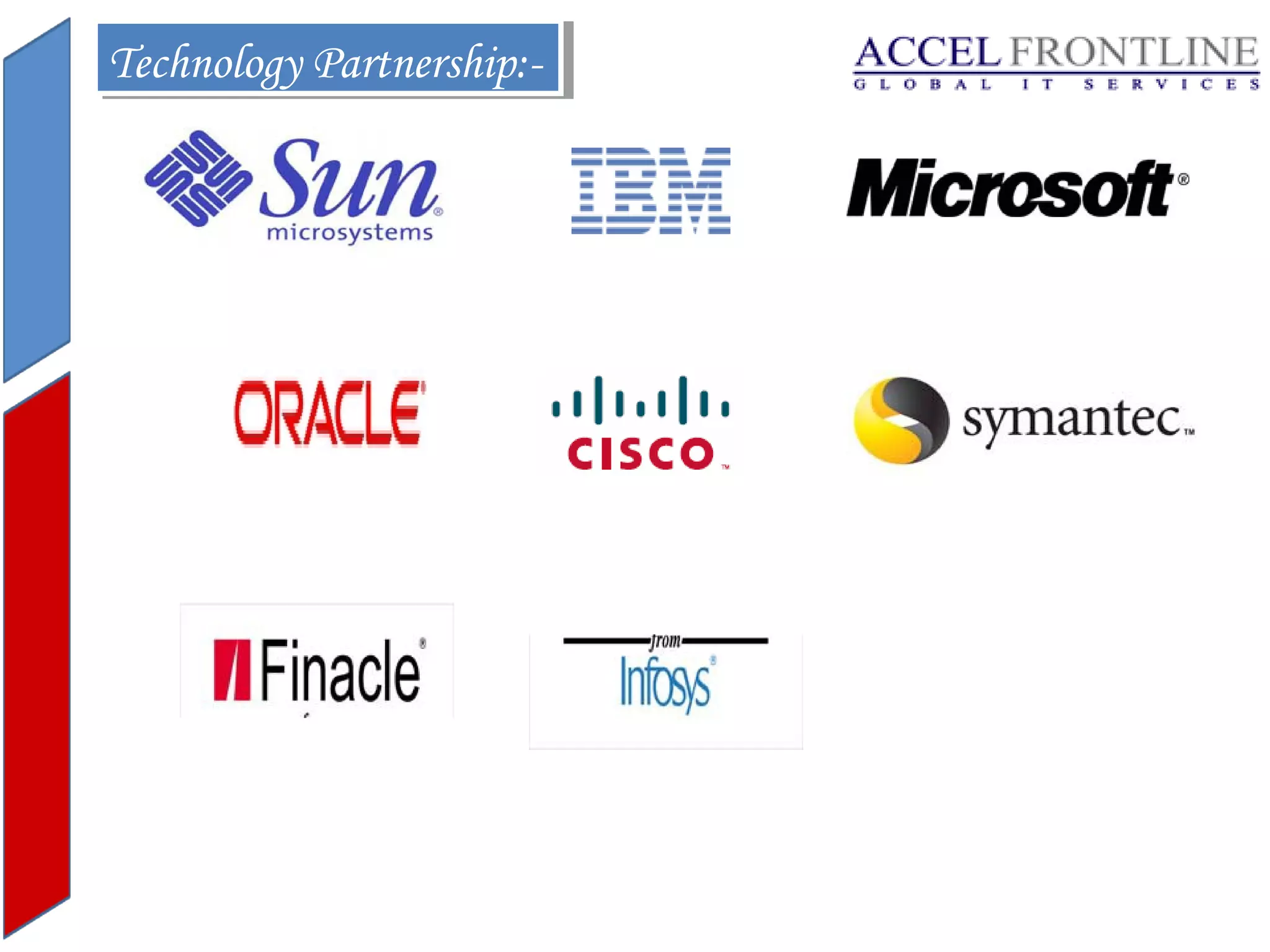 Technology Partnership:Technology Partnership:-

 