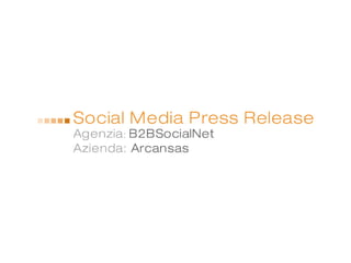 Social Media Press Release - Case Study: ARCANSAS DIY Profiles