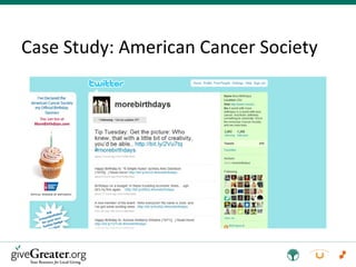 Case Study: American Cancer Society 