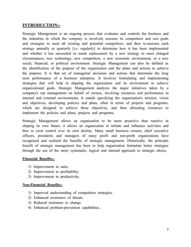 MARKETING STRATEGY & CUSTOMER SATISFACTION OF BIG BAZAAR