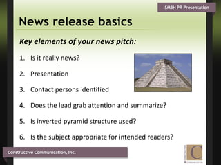  Solution needs to meet audience needs