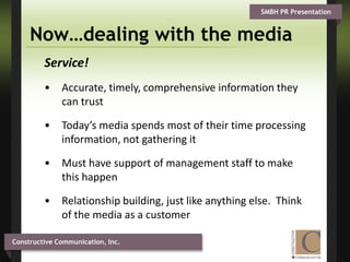   Who would it be interesting or informative to? 