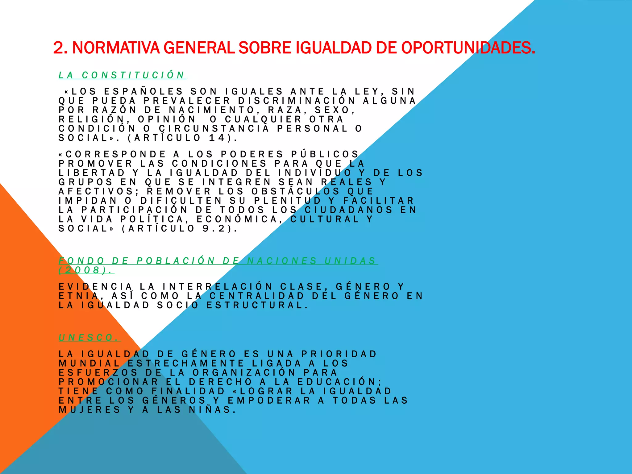 La igualdad de genero en la escuela . | PDF
