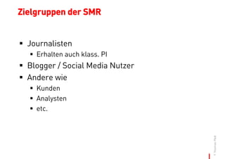 Die Social Media Release. Oder: Agenda Setting im Social Web?