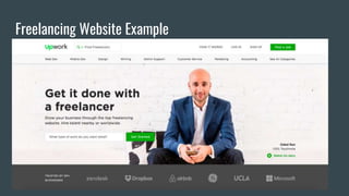 Freelancing Website Example
 