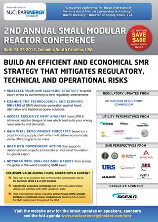 2nd Annual Small Modular Reactor Conference