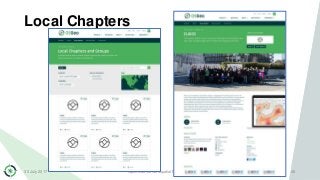 Local Chapters
30 July 2017 Open Source Geospatial Foundation 46
 