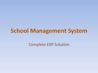 School ERP