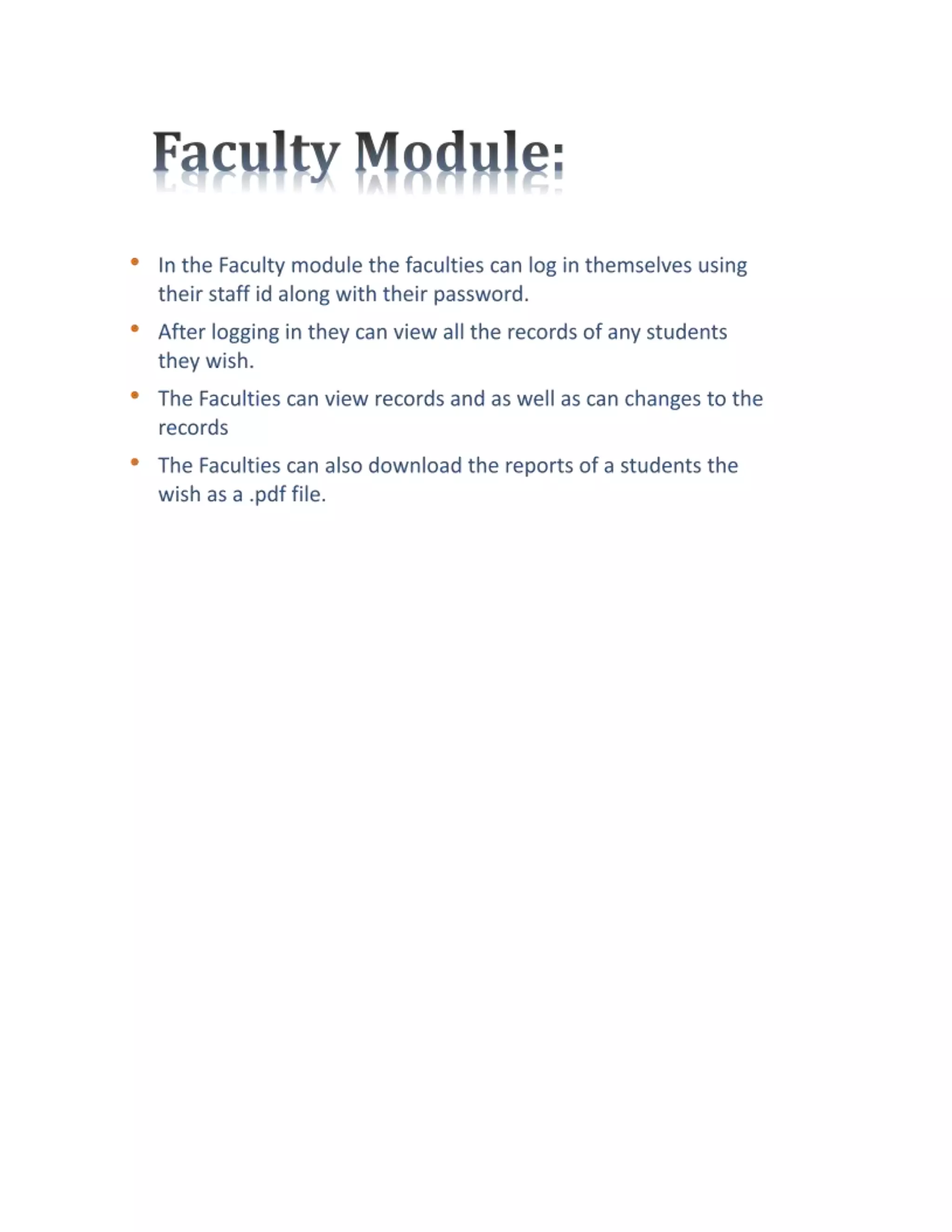student monitoring system