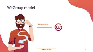 WeGroup model
we #insure the future 7
Premium
 