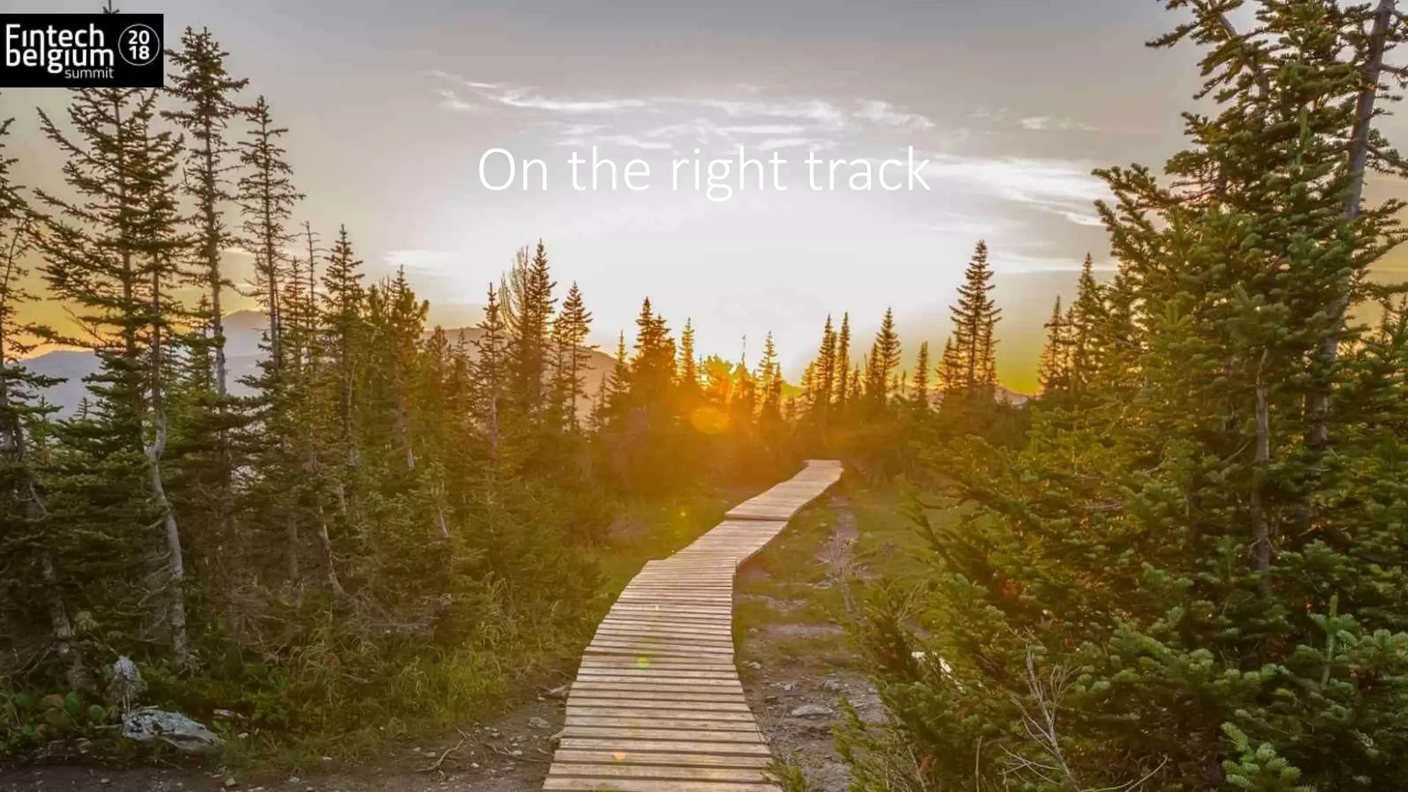 On the right track