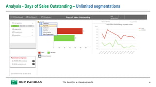 Analysis - Days of Sales Outstanding – Unlimited segmentations
18
 
