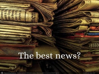 Photo by ShironekoEuro - Creative Commons Attribution License https://www.flickr.com/photos/41893519@N07 Created with Haiku Deck
 