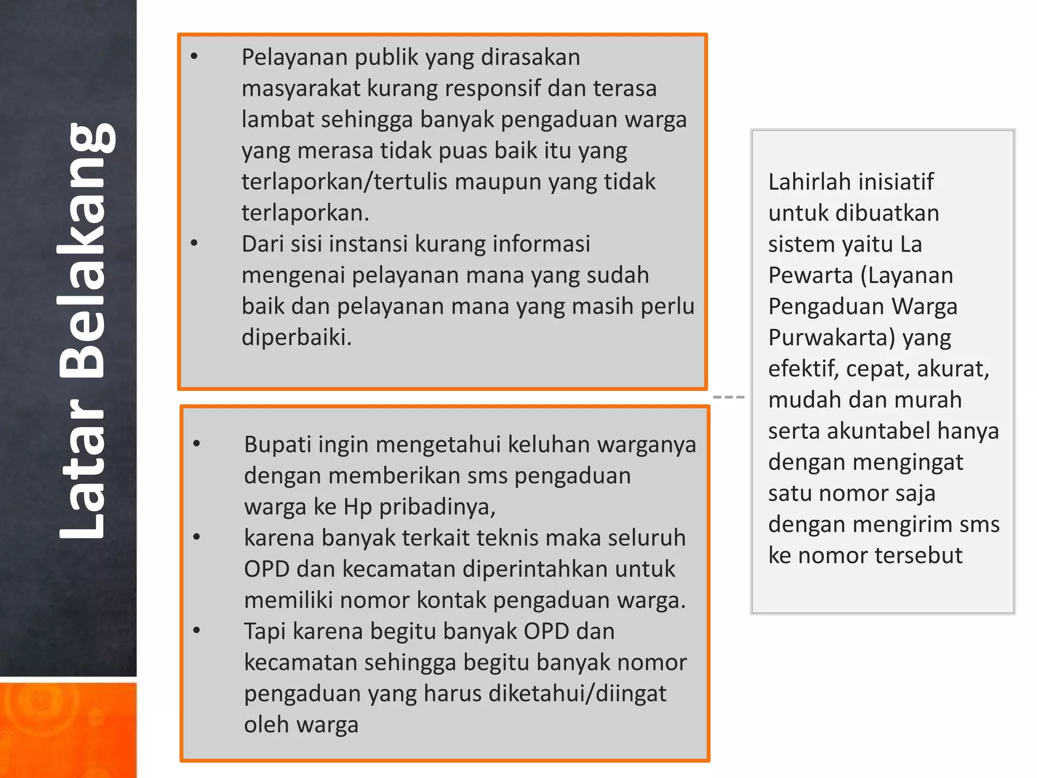 Sms Complain Handling Management By Reagent Purwakarta PPT sms-complain-handling-management-by-reagent-purwakarta-ppt