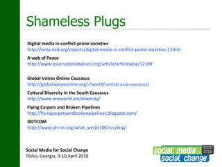 Stereotyping the 'enemy' [A] negative context [is set] in the public consciousness, which hinders dialogue and mutual understanding […]  Without more accurate and unbiased information  […]  free of negative rhetoric and stereotypes,   Armenians and Azerbaijanis will continue to see themselves as enemies  without any common ground. Report on media in Armenia and Azerbaijan , Caucasus Resource Research Center 