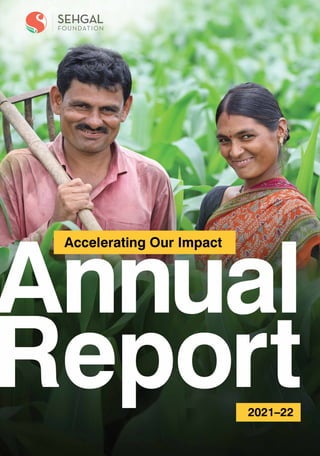 Accelerating Our Impact | Annual Report 2021–22
| 1
 