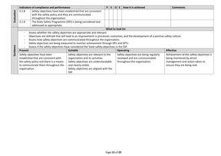 SMS Evaluation Tool Guidance.pdf PARA SAFETY MANAGEMENT SYSTEM | PDF