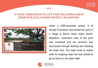 Water Augmentation – A Critical Step To Solve The Water Crisis | PPTX