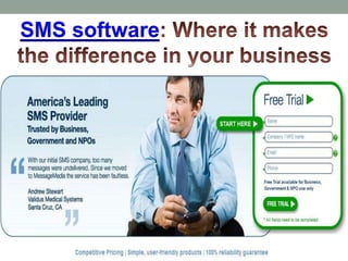 SMS software
 