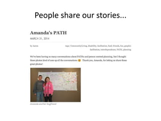 People share our stories...
 