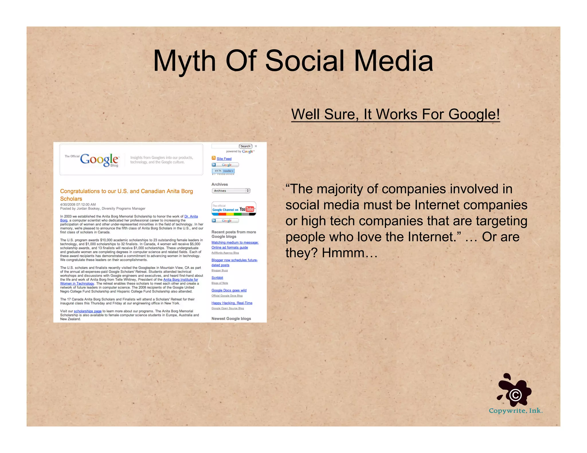 Social Media For Communication Strategy, Part 1 of 4