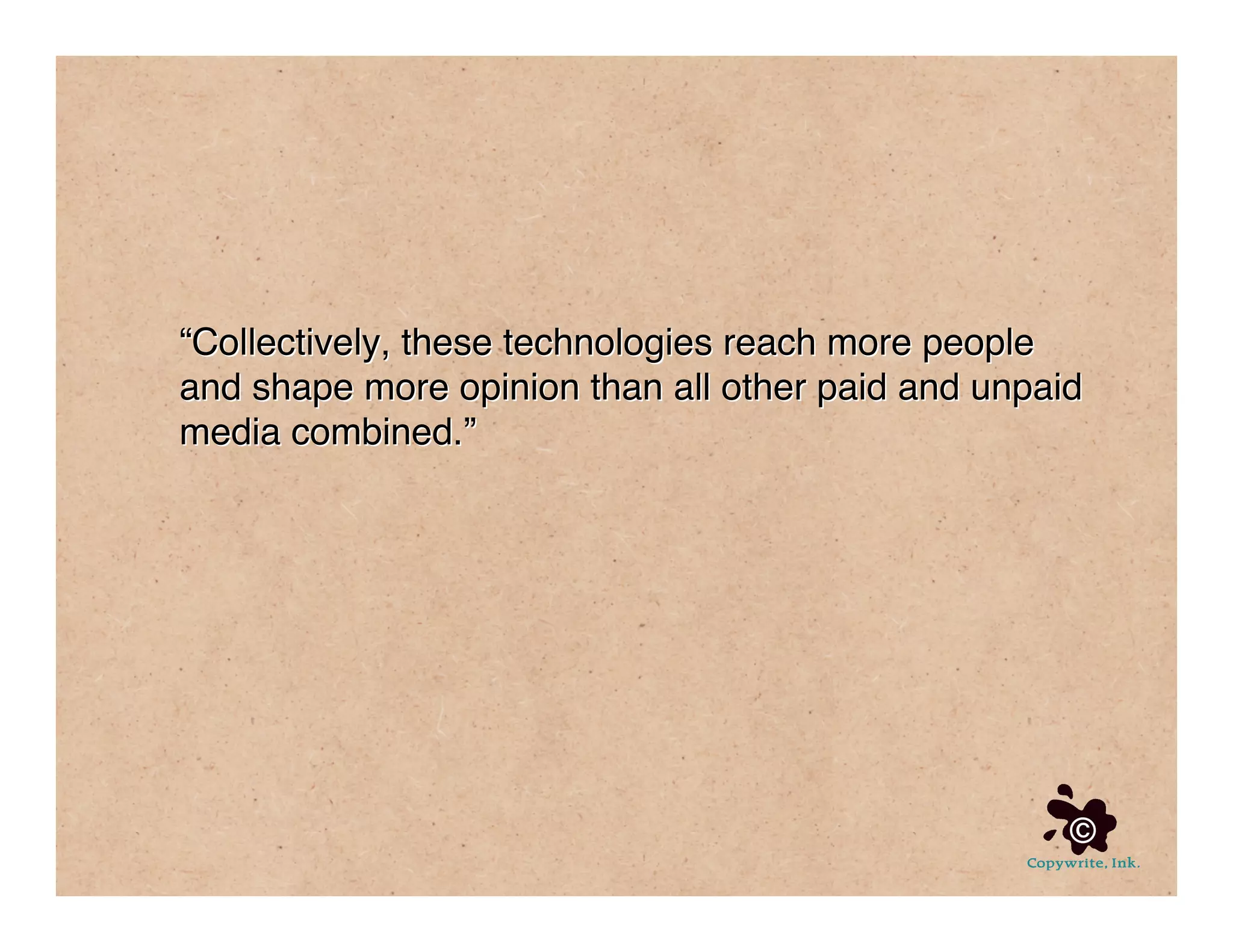 Social Media For Communication Strategy, Part 1 of 4