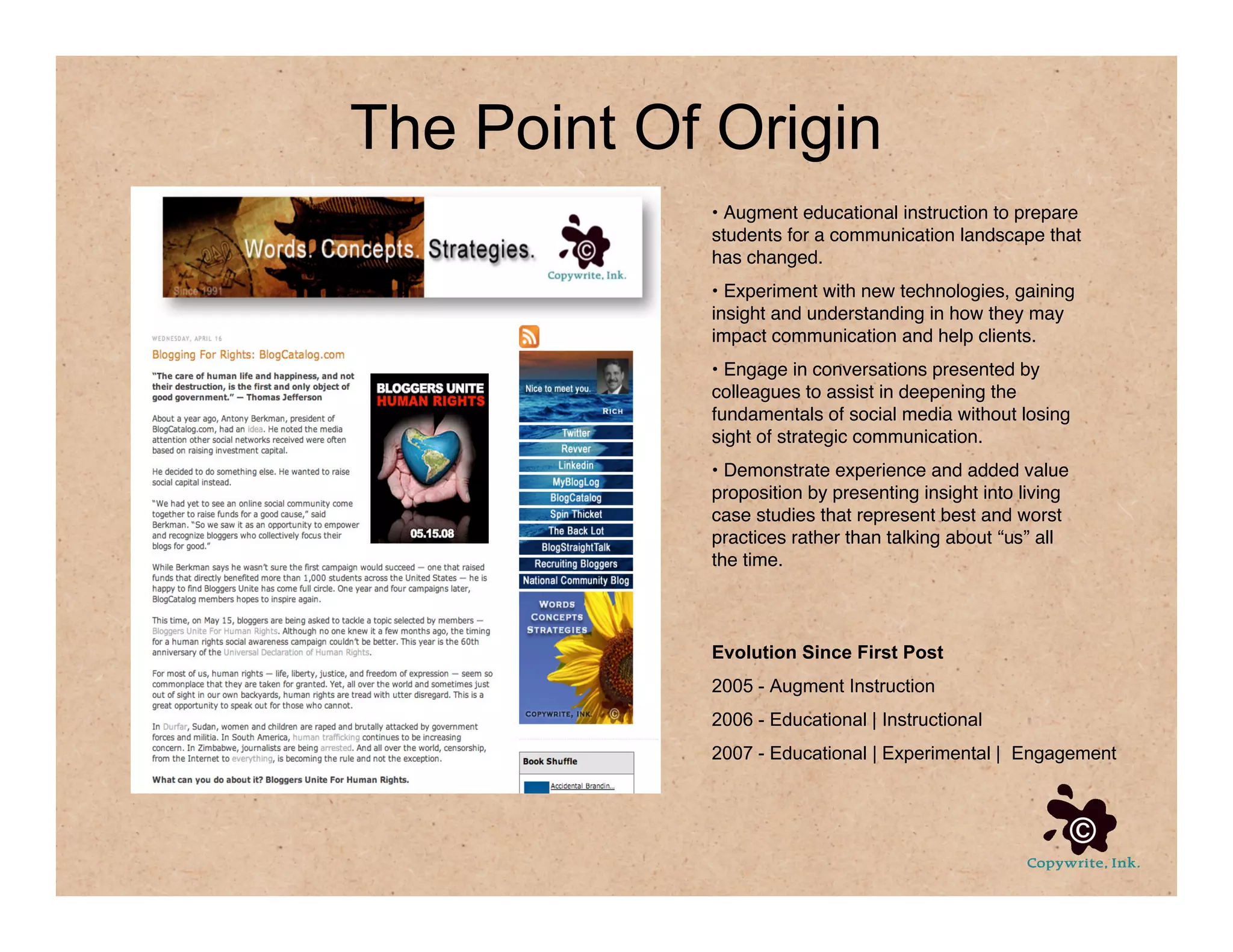 Social Media For Communication Strategy, Part 3 of 4