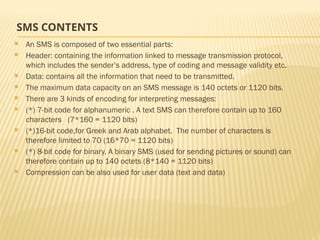 SMS Functioning in GSM and basics of SMSC | PPTX