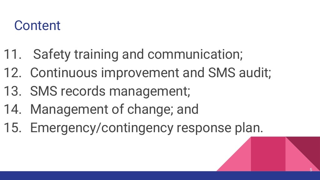 Safety Management System Manual