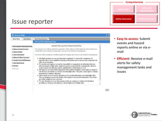 SMS Manager Static Demo | Aviation Safety Management System | PPTX
