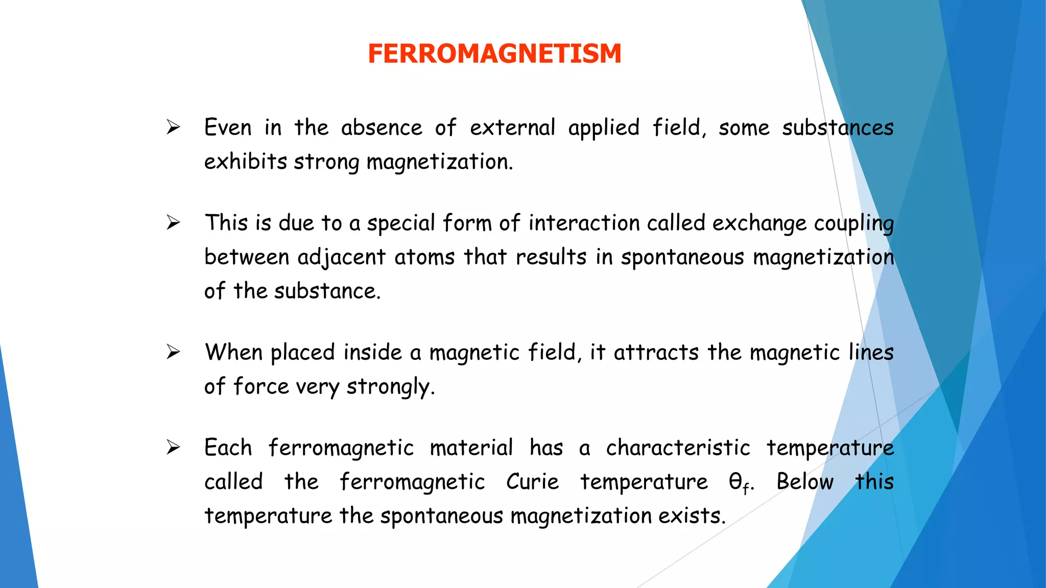 Magnetic properties and Superconductivity | PPTX