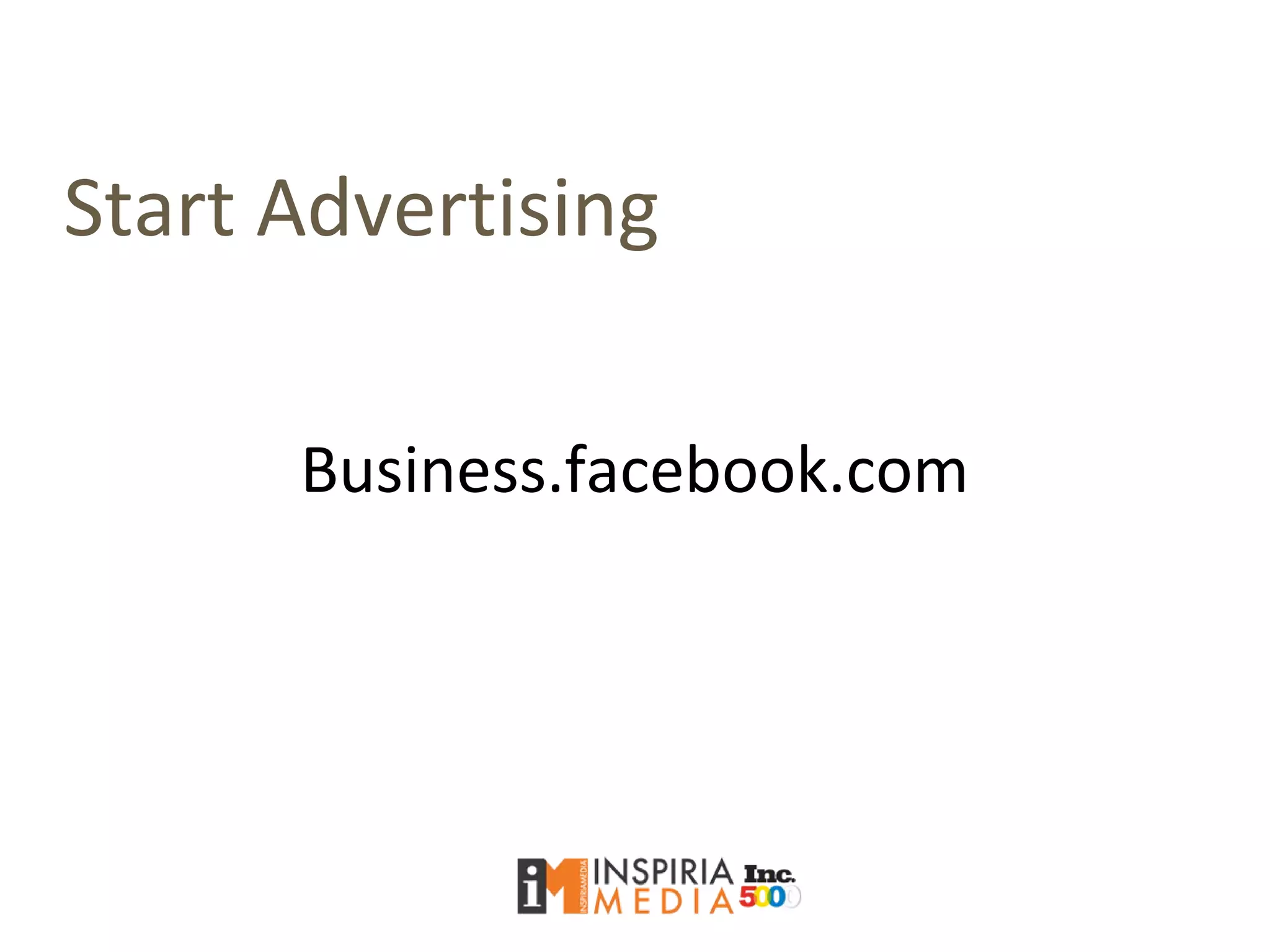 Start Advertising
Business.facebook.com
 