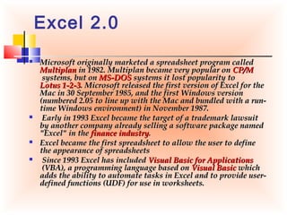 IT - ms excel | PPT