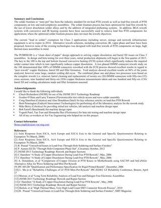 SMT - Rework on the PTH | PDF