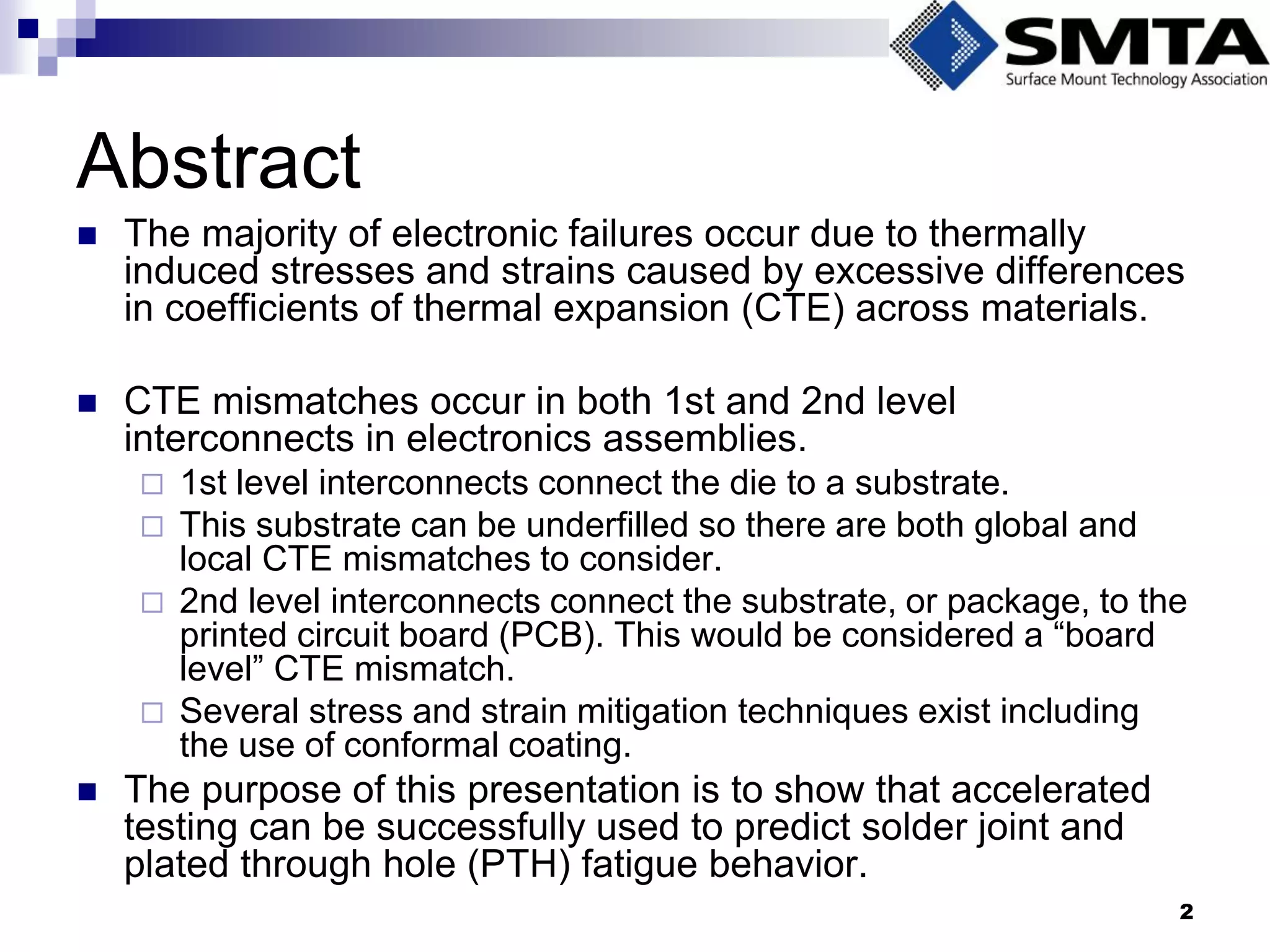 Temperature Cycling and Fatigue in Electronics | PDF