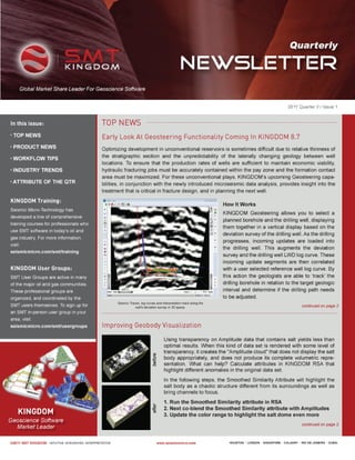 SMT Newsletter: 2011 Quarter 3 