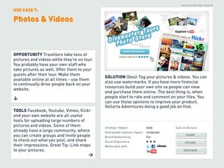 Design & Idea Marc-Oliver®

USE CASE 7:

Photos & Videos	




OPPORTUNITY Travellers take tons of
pictures and videos whil...