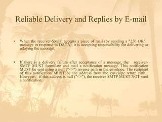 Mail Notification 250 Smtp | PPT